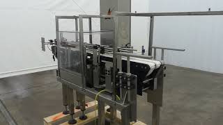 E306665  Alpha HP14 3 Belt Checkweigher 45quot Wide Belt [upl. by Ayotnom67]