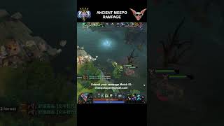 Ancient meepo rampage player perspective shorts meepo dota2 [upl. by Giza]