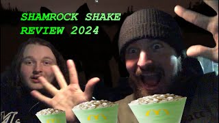 Shamrock Shake Review 2024 [upl. by Enimajneb]