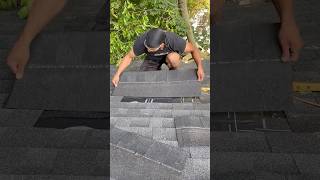 DIY  Roof Repair  Tree Damage  Part 3 diy asmr asmrsounds motivation mindset letsgo [upl. by Domella574]