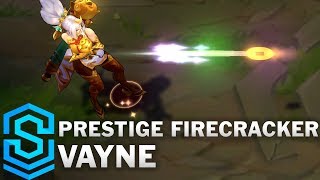 Firecracker Vayne Wild Rift Skin Spotlight [upl. by Zara]