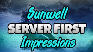 Sunwell Angrathar  First Impressions New Wrath of the Lich King Private Server [upl. by Anerhs]