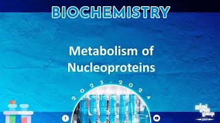 Revision of L45  metabolism of nucleoproteinpurines amp pyrimidines  Biochemistry [upl. by Eiramadnil]