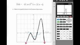 Graph Polynomial Functions [upl. by Norrehc]