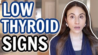 SKIN SIGNS OF LOW THYROID LEVELS  DERMATOLOGIST DrDrayzday [upl. by Erialc]