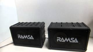 RAMSA WSA80 [upl. by Uranie]