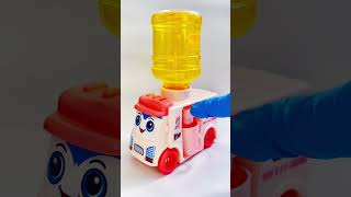 Yellow Dispenser Unboxing amp Water Fun✨ Lipsa Digital Drink the Kitchen Tap 🚍555 shorts fun [upl. by Ahsinit327]