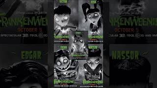 Frankenweenie Pelicula de Tim Burton halloween shorts timburton disney frankenweenie pelicula [upl. by Nayra]