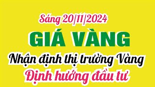 Giá vàng hôm nay 9999 ngày 20 tháng 11 năm 2024 GIÁ VÀNG NHẪN 9999 MỚI NHẤT  Bảng giá vàng 24k 18k [upl. by Hodge]