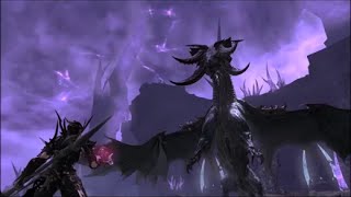 Estinien VS Nidhogg  Final Fantasy XIV Heavensward [upl. by Atenahs358]