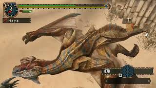 Tigrex training 132  MHF2 [upl. by Elleinwad]