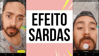 FILTRO SARDAS NO ROSTO  EFEITO [upl. by Toth]