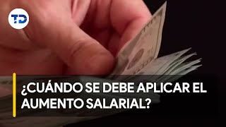 Aumento salarial ¿en qué casos los patronos se ven obligados a aplicarlo [upl. by Powell]