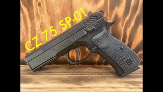 CZ 75 SP01 Unboxing thelefthandedshooter99 [upl. by Ellehsem615]