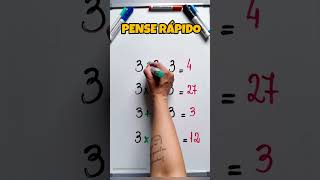 🔥PENSE RÁPIDO 🔥 matematica raciciniologico raciociniologicoparaconcurso aulas [upl. by Anne-Marie]