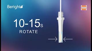 MEDINICS  BERIGHT SARSCoV2 Antigen Rapid Test Nasal Swab Home Use [upl. by Ferren]