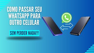 Como trasnferir as conversas do whatsapp para outro celular Passar conversas do whatsapp [upl. by Ayhtin858]