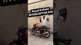 Royal Enfield Interceptor 650 Accessories Modified Modification Parts saigaparts TankTie BullBuckle [upl. by Cleti]