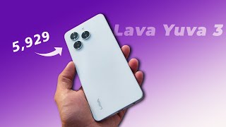 Lava Yuva 3 Best Phone under 6000 [upl. by Esom171]