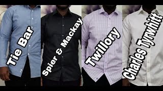 Best Fitting OTR For The Fit Man  Twillory vs The Tie Bar vs Spier amp Mackay vs Charles Tyrwhitt [upl. by Graff]