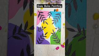 Easy boho painting 😍 painting shorts canvaspainting acrylicpainting [upl. by Franklin]