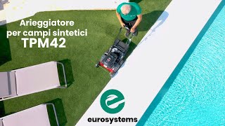 Arieggiatore Eurosystems TPM42 per campi sintetici senza riempimento granulare [upl. by Oinotnaocram]