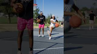 BEST 🏀 DUO dribblebeatchallenge [upl. by Alliw]