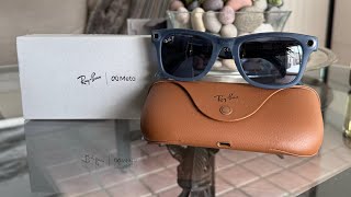 RayBan Meta Wayfarer Unboxing [upl. by Banerjee]