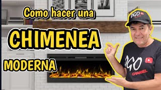 Como instalar una Chimenea electrica [upl. by Rolo]