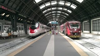 Circolazione dei treni della stazione di Milano Centrale [upl. by Asenev344]