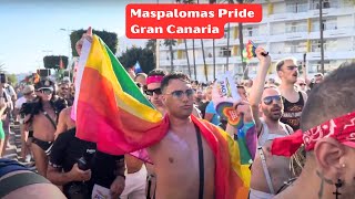 Maspalomas Pride Gran Canaria  Gay Pride Parade [upl. by Yonatan]