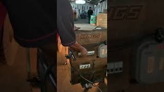 Genset HONDA silent 5500 watt BGH8000ES tes [upl. by Dugaid]