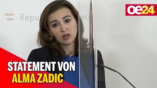 Alma Zadic zu Maßnahmenvollzug auch für Terroristen [upl. by Ligriv459]