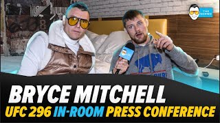 Bryce Mitchell EMOTIONAL EPIC PREACH on Farming amp Freedom  UFC 296 [upl. by Sadler]