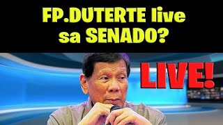 FPDUTERTE live sa SENADO [upl. by Enayr]