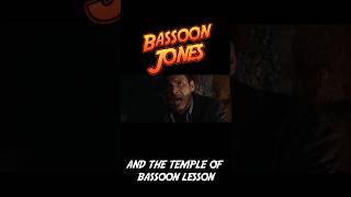 BASSOON JONES amp THE TEMPLE OF BASSOON LESSON bassoon [upl. by Drofdarb]