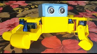 Tutorial 01 SpiderOtto Quadruped Robot Arduino [upl. by Eahsat]