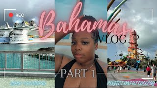 TRAVEL VLOG episode 1first cruise BAHAMAS 🇧🇸 part 1  SILENT PARTY  PERFECT DAY AT COCO CAY [upl. by Consuela657]