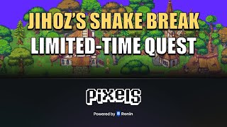 JIHOZS SHAKE BREAK  VIP GIVEAWAY  PIXELS ONLINE [upl. by Eikcid]