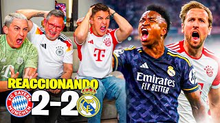 REACCIONANDO al BAYERN MÚNICH 22 REAL MADRID siempre igual… [upl. by Heiskell46]