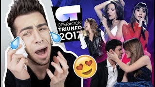 OT 2017 Gala OTFiesta REACCIÓN  MALBERT [upl. by Narrad]