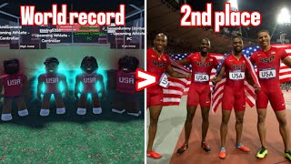 I created the BEST relay team in Track and Field Infinite [upl. by Salaidh]