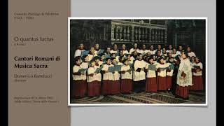 O quantus luctus  Palestrina [upl. by Jann]