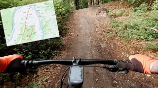 Première sortie VTT en Rockrider xc100 Deore 2021 [upl. by Arch]