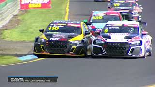 Race 1 Highlights  TCR Australia  2023 Sandown Raceway [upl. by Nosle]