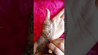 New Simple Mehndi Design FrontHand Mehndi Design mehndi shorts [upl. by Lertnahs]