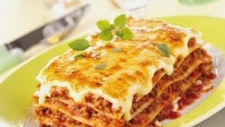 recette de lasagne facile  وصفة اللازاني سهلة [upl. by Cherye]