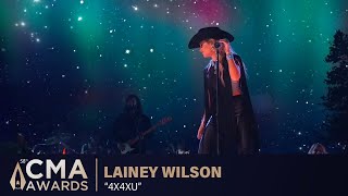 Lainey Wilson – “4x4xU”  Live at CMA Awards 2024 [upl. by Moritz]