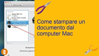 Come stampare un documento dal computer Mac [upl. by Saunder745]