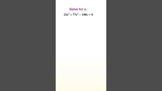 Find 3 Solutions to the Equation maths algebra solveequations algebraicequation mathematics [upl. by Sussman]